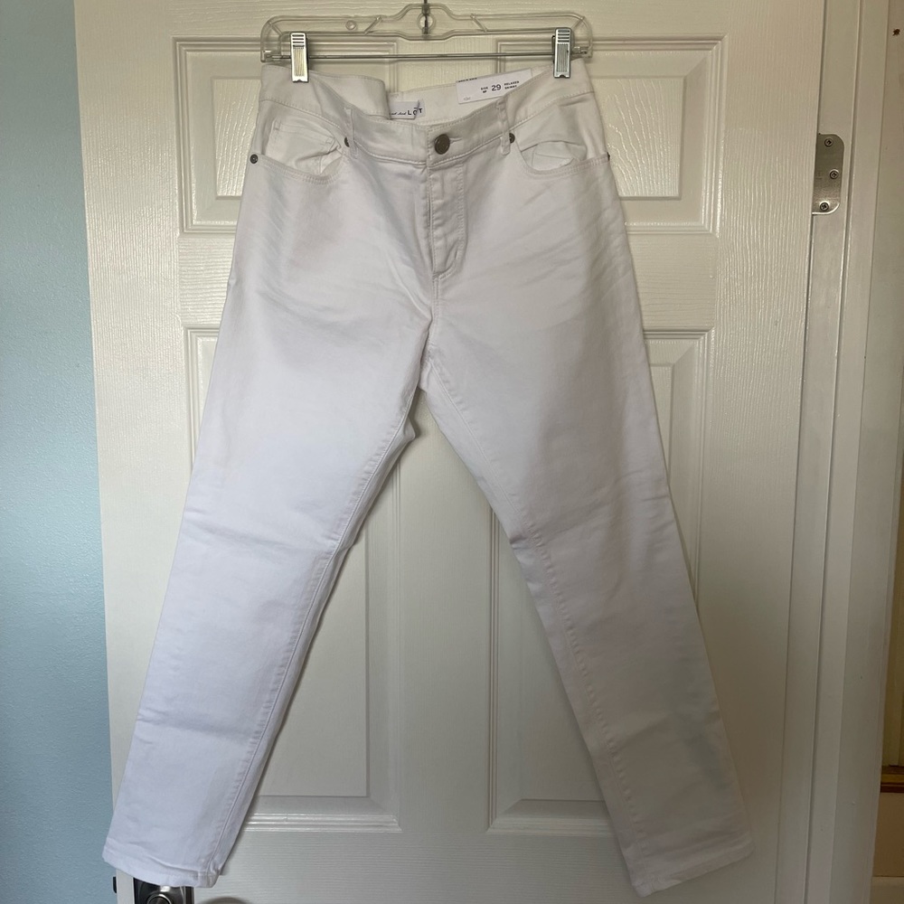 Brand New LOFT White Jeans